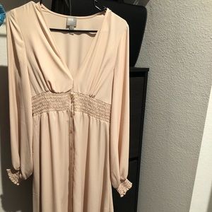 Boho Cream Dress